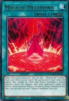 YUGIOH: 1X Magical Meltdown MAGO-EN152 Rare NM