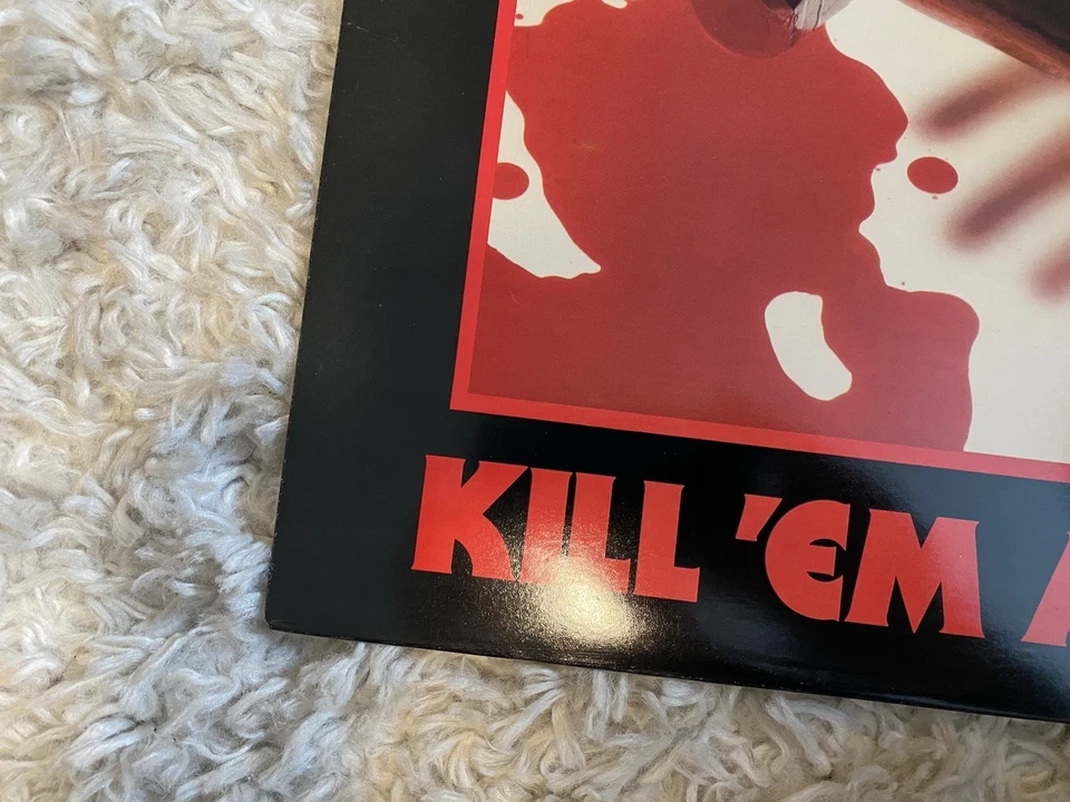 Metallica – Kill 'Em All Unplayed From Record Label 1983 1st Press Vinyl LP RARE - Image 2 of 4