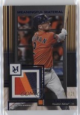 2024 Museum Collection Meaningful Material Relics Sapphire 4/25 Alex Bregman 0c3