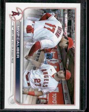 2022 Topps MVP Caliber Shohei Ohtani Mike Trout