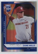 2021 Panini Elite Extra Edition Aspirations Blue 210/249 Zane Mills #120 10k8