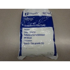 Convidien Incontinence Knit Pants Wings Seamless XL / Large, L/XL- 706A, 5 Pants