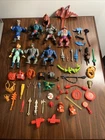 VTG MOTU He Man Masters Of The Universe Figures Weapons Armor Accessories LOT