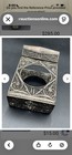 Silver Tested Filigree Cigarette Case Holder, Ornate Filigree Design — photo 8