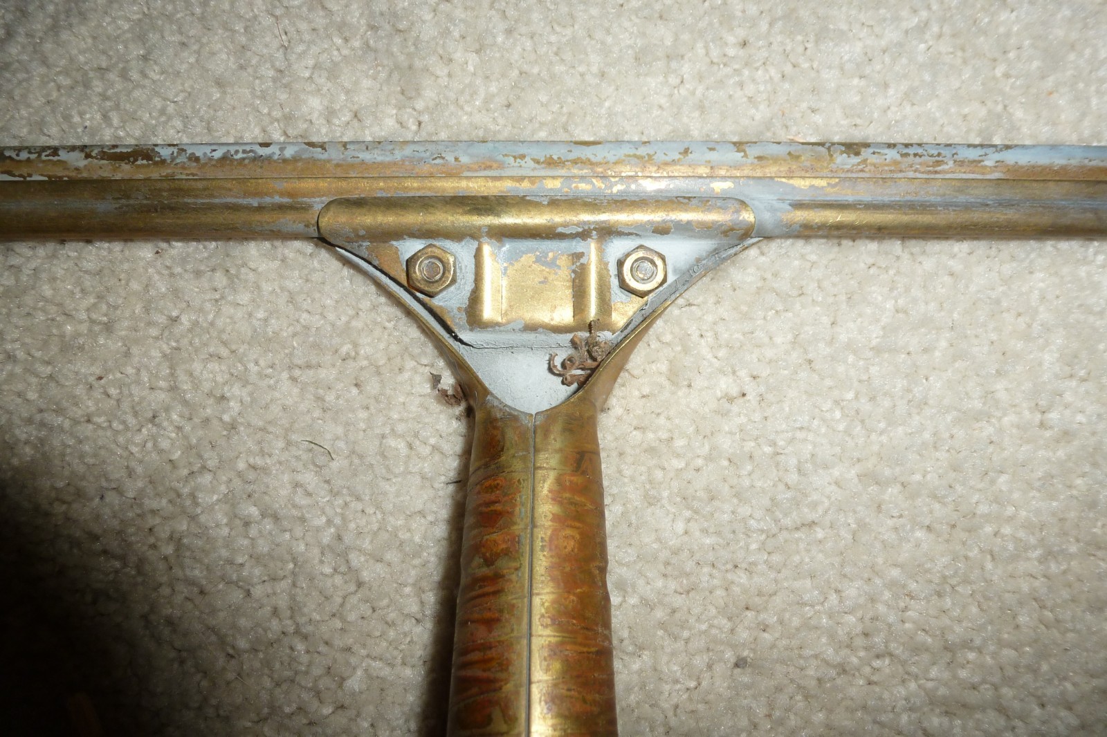 6 - Vintage BRASS ETTORE Master Window Squeegee Steccone Products Co. Oakland Ca