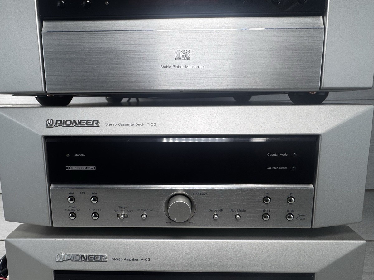 Rare* Pioneer HiFi Stereo A-C3 PD-C3 F-C3 T-C3 Separates