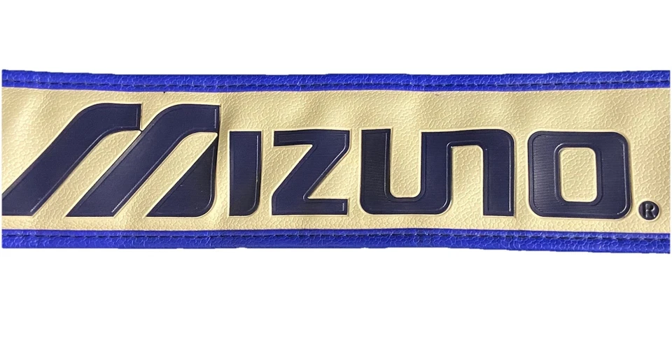 Correa de repuesto Mizuno azul y blanco para bolsa de golf Staff dos caribiners 35 pulgadas Foto 3 de 4