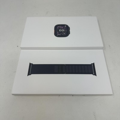 Unlocked Apple Watch Ultra 3 49MM Black Titanium Black Alpine Loop MF0V4LW/A