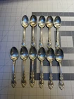11 Gorham Sterling Silver Flatware Spoons Melrose Pattern 389.35 grams vintage