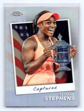 Sloane Stephens 2024 Topps Chrome #CTD-SS Captured
