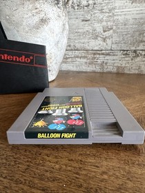 Balloon Fight Nintendo NES 5 Screw Game Tested Working Authentic