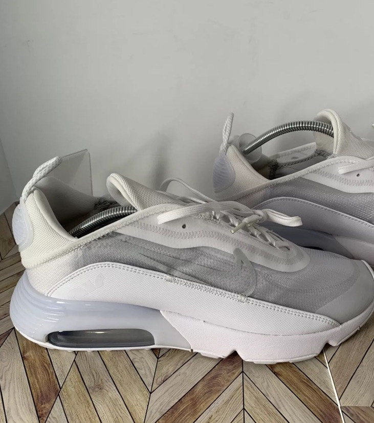 Nike Air Max 2090 White/White-Wolf Grey (BV9977 100) Size 10  display picture 1