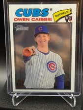 Owen Caissie 2026 Topps Heritage Chrome Base #360 (RC) - Chicago Cubs
