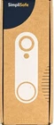 SimpliSafe Video Doorbell Camera Smart Home Security Wi-Fi Wired Camera White