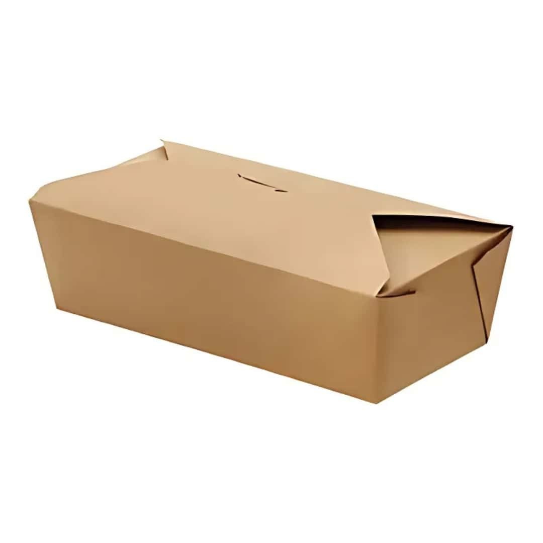 Food Boxes Closed Sand Take Away 21x16x9 Cm 40 Pz - LEONE - Takeout