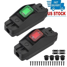 14/16AWG Inline Switch - AC/DC 12-250V On/Off Lamp Appliance Cord Switch