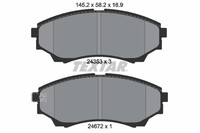 Bremsscheiben-BremsbeläGe-Kit Textar 2435301 Ford 1356600 Ford 1360290
