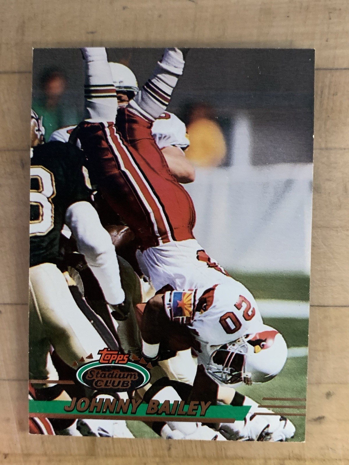 Johnny Bailey, 1993 Stadium Club, #81, Phoenix Cardinals,