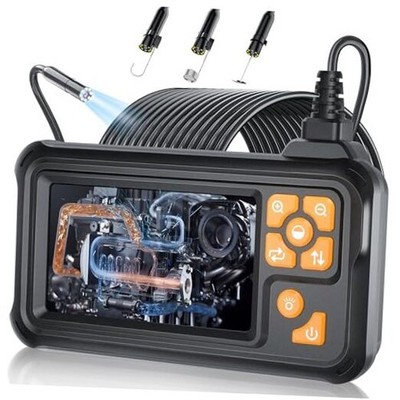 Endoscope Camera with Light, 1080P HD Borescope Inspection Camera with 8 50FT
