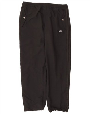 Adidas Mens Climacool Tracksuit Trousers XL  Black Polyester DK02