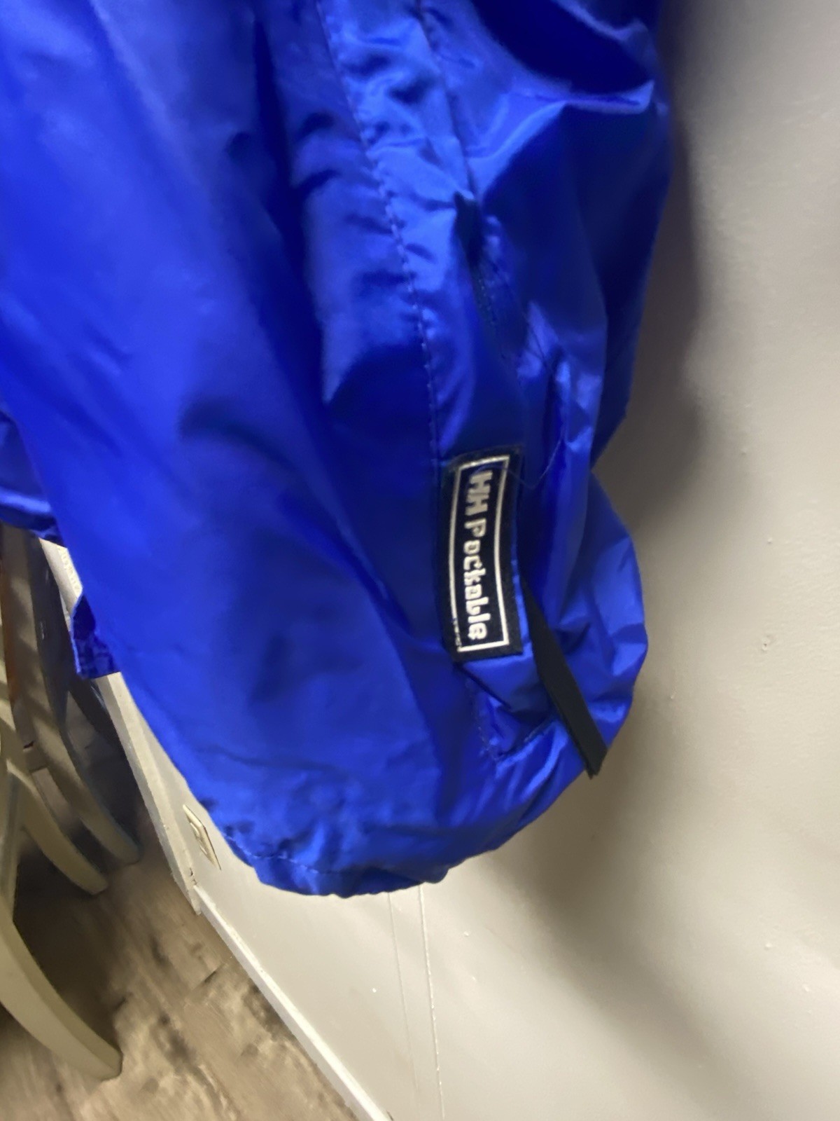 Helly Hansen Windbreaker Rain Jacket Zip Hooded S… - image 5