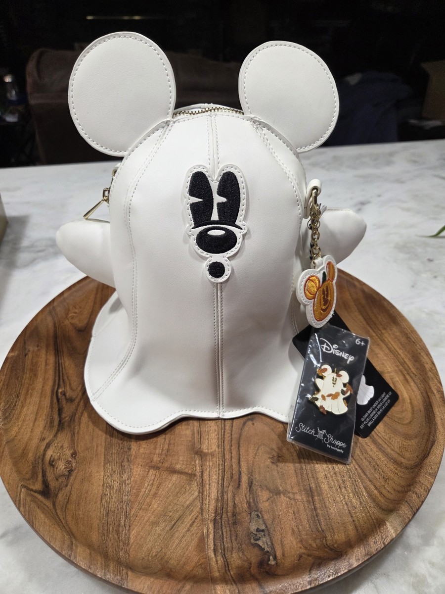 ghost mickey mini backpack Loungefly Disney Mickey Mouse Glow Ghost Mini Backpack NWT ready to ship