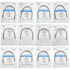 Dental Orthodontic Super Elastic Niti Round Arch Wire Ovoid/Nature Form/Square