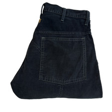 G-Star Elwood Corduroy Chino Pants Men's Trousers W31 L34 Black Vintage Jeans