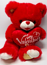 Dan Dee Sweetheart Red Teddy 18  Plush Happy Valentine's Day 2019