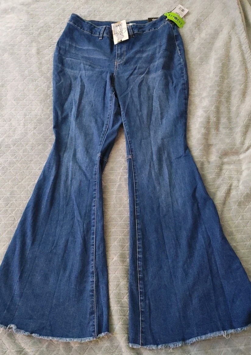 Stretch Raw Hem Sz 14 ,waist 28 Inseam 34