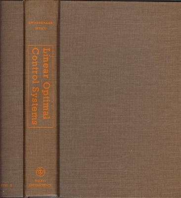 LINEAR OPTIMAL CONTROL SYSTEMS By Huibert Kwakernaak & Raphel Sivan - Hardcover