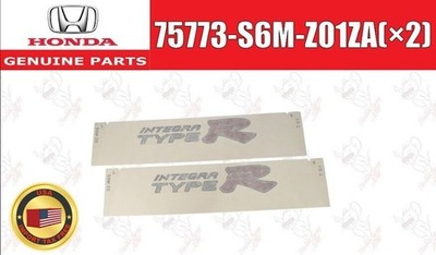 Honda Seitenaufkleber Set Integra Type R DC5 75773-S6M-Z01ZA (x 2) OEM Original