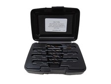 Norseman 21330 6 Piece Super Premium Black and Gold Combo Drill and Tap Set