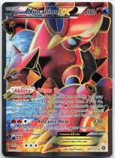 Volcanion EX 107/114 Ultra Rare Steam Siege Pokemon Holo Near Mint