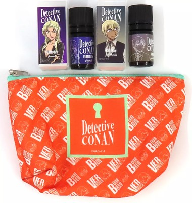 Detective Conan Vermouth & Bourbon Aroma Oil 2pc Set w/ Pouch 5ml New