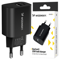 Wozinsky LadegerÄT USB-A USB-C 20W FÜR Samsung Iphone Wgwcb SchnellladegerÄT