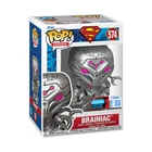 Funko Pop! Superman Braniac (Metallic) #574 NYCC 2025 Shared Sticker