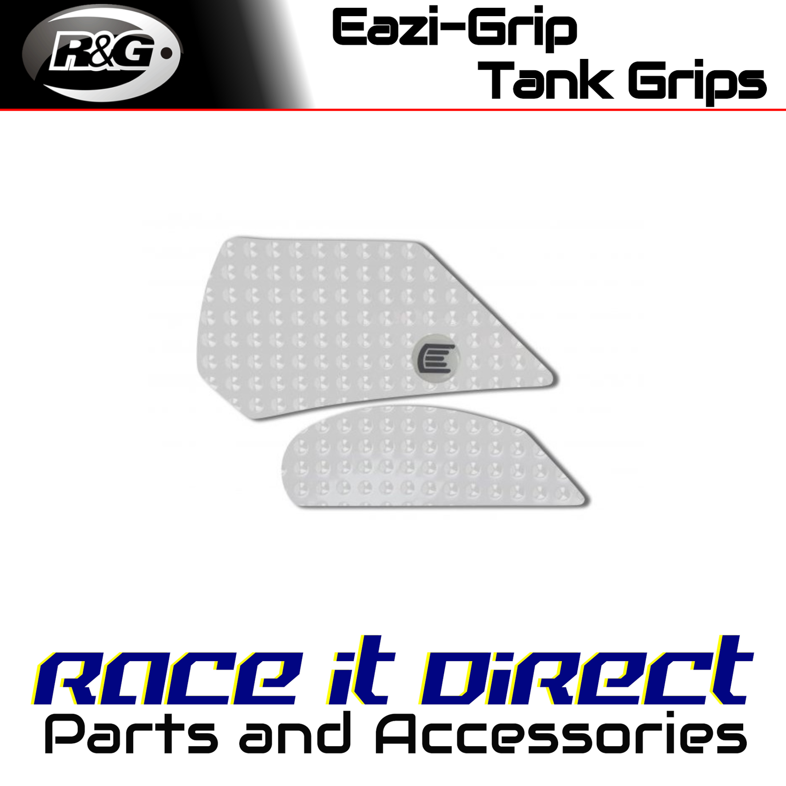 Eazi-Grip Tank Grips for Kawasaki ZX10-R 2011-2015 EVO Clear Eazi-Grip