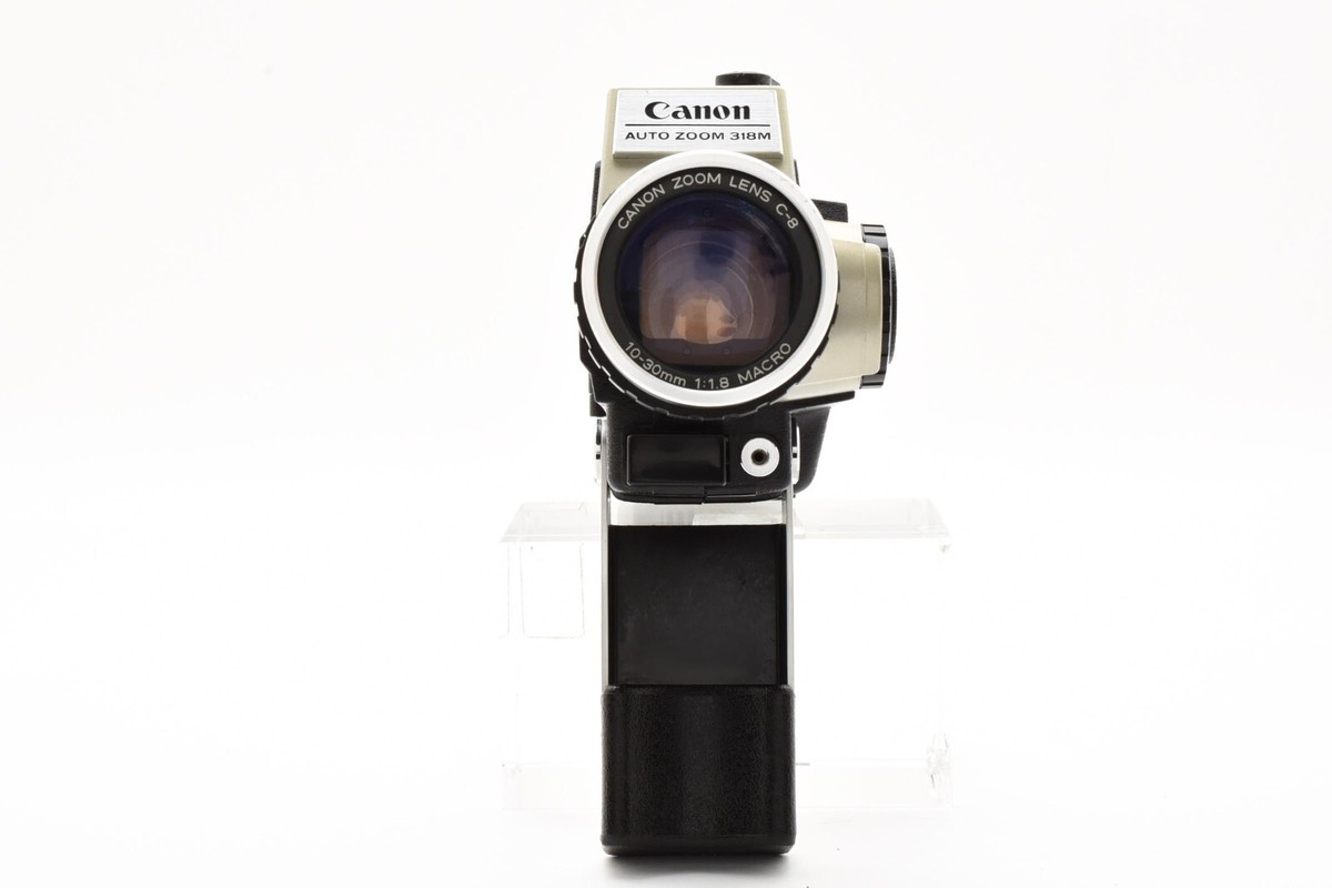 CANON キヤノン AUTO ZOOM 318M 8mmシネカメラ Canon Auto Zoom 318M Super 8 Cine Camera – Retro Camera Shop
