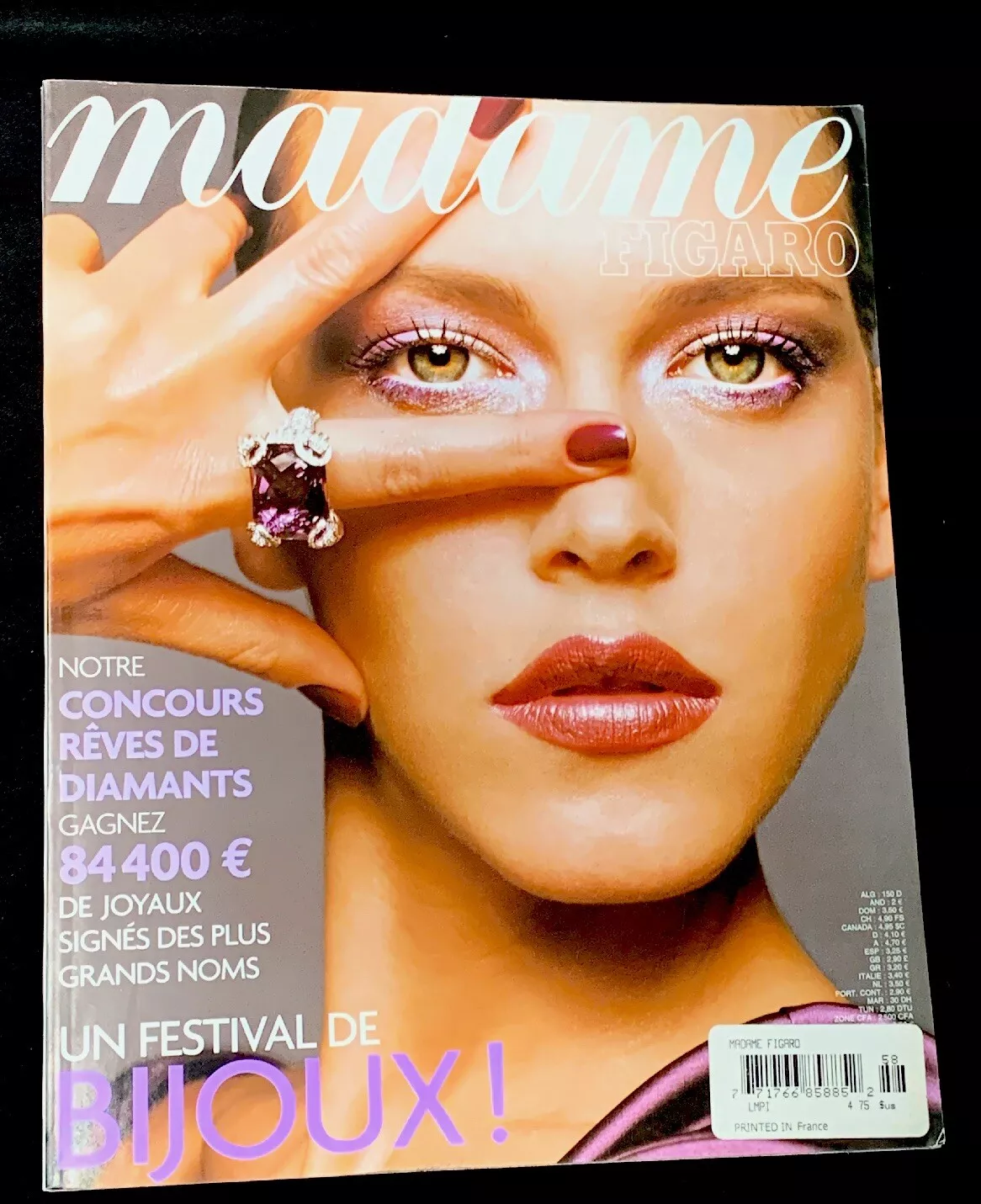 magazine français Madame FIGARO N°1058 Festival de la bijouterie 2004 Dior Chanel ADS PHOTO