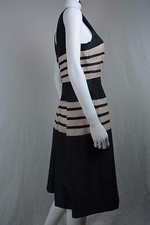 Just Taylor size 14 Sleeveless Jacquard Tea Dress NEW NWT