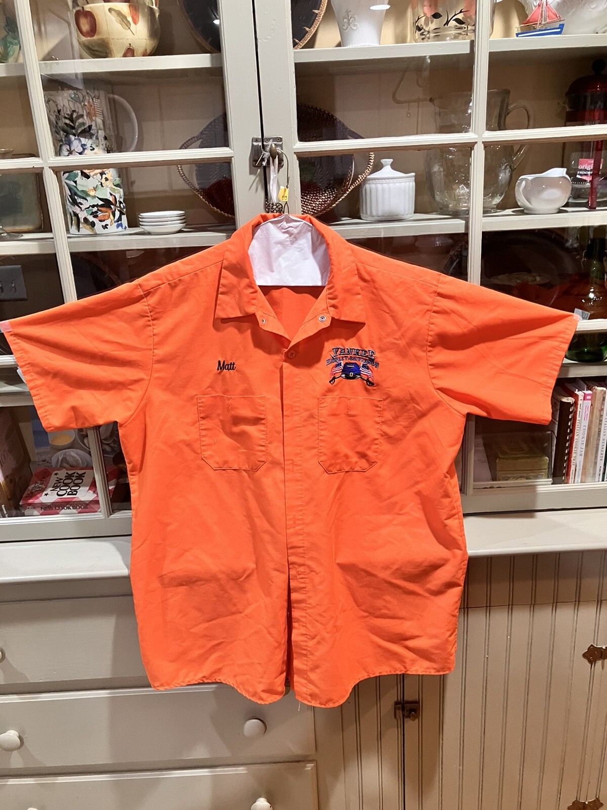 AUTHENTIC RED CAP HARLEY DAVIDSON DEALERSHIP MECH… - image 3