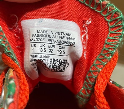 Converse Chuck Taylor All Star GS Christmas Gingerbread Canvas