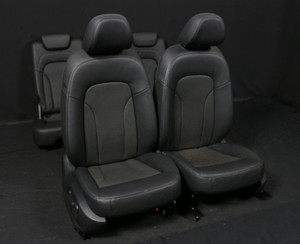 leather seats Audi Q5 8R Lederausstattung Ledersitze elkt Leder Innenausstattung