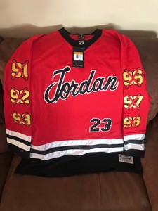 michael jordan hockey jersey