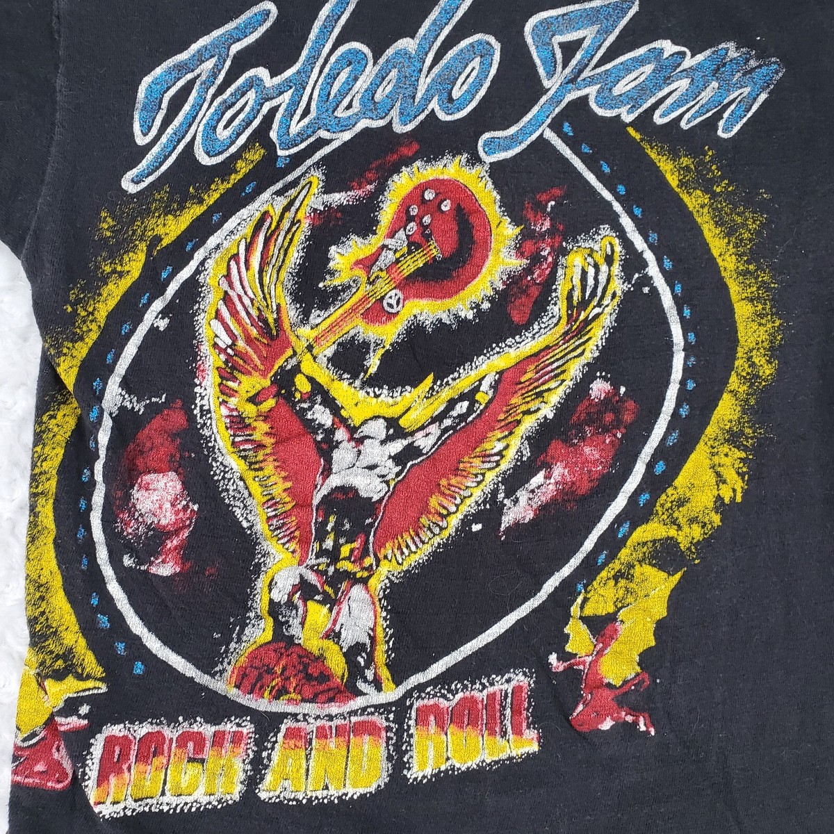 Vintage Toledo Speedway Jam Shirt S Black Blue Oyster Molly Vintage Toledo Speedway Jam Shirt S Black Blue Oyster Molly