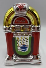 Vintage Coca Cola Jukebox Coke and a  Song Salt & Pepper Shakers NOS RARE READ