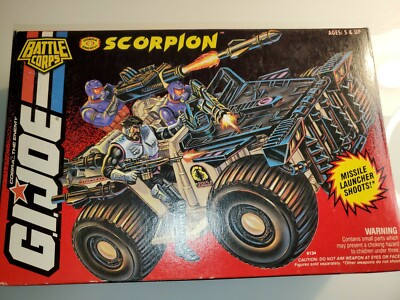 1994 Hasbro GI Joe BATTLE CORPS SCORPION DESERT ATTACK VEHICLE