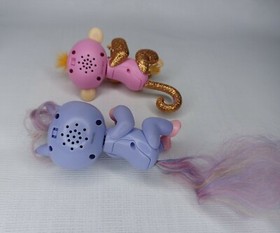 WowWee Fingerlings Lot Of 2 Monkey & Unicorn