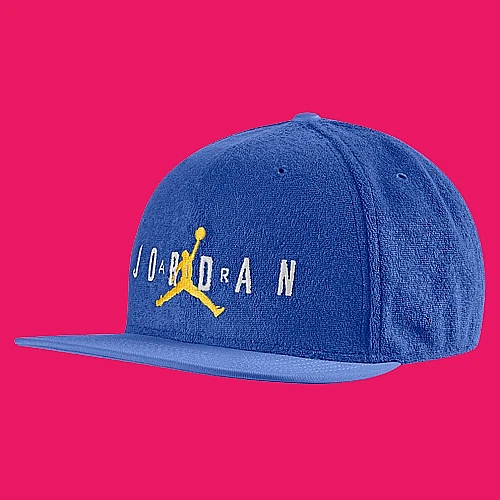 Jordan Pro Cap Sport DNA Terry Game Royal Blue Cap Hat, One Size, Free Shipping